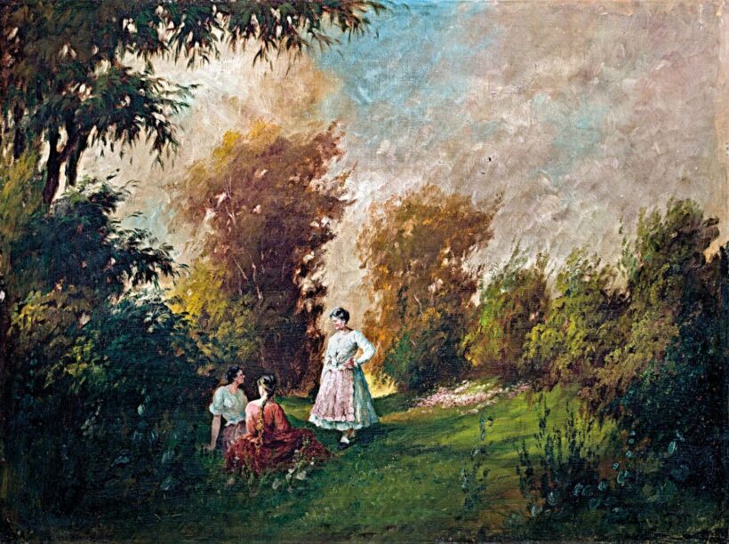Ács Ágoston (1889-1947): Lányok