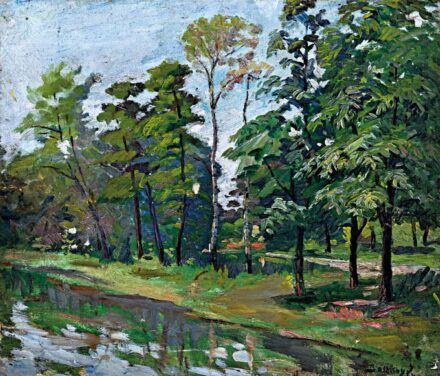 Bosznay István (1868-1944): Folyópart