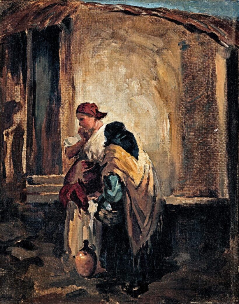 Jámbor Lajos (1884-1955 körül): Két asszony
