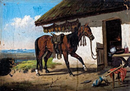 Magyar festő, 19. sz. vége: Pusztai légyott