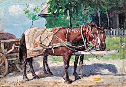 Pállya Carolus (1875-1948/50): Lovak