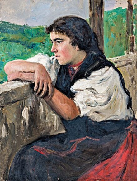 Glatz Oszkár (1872-1958): Merengő
