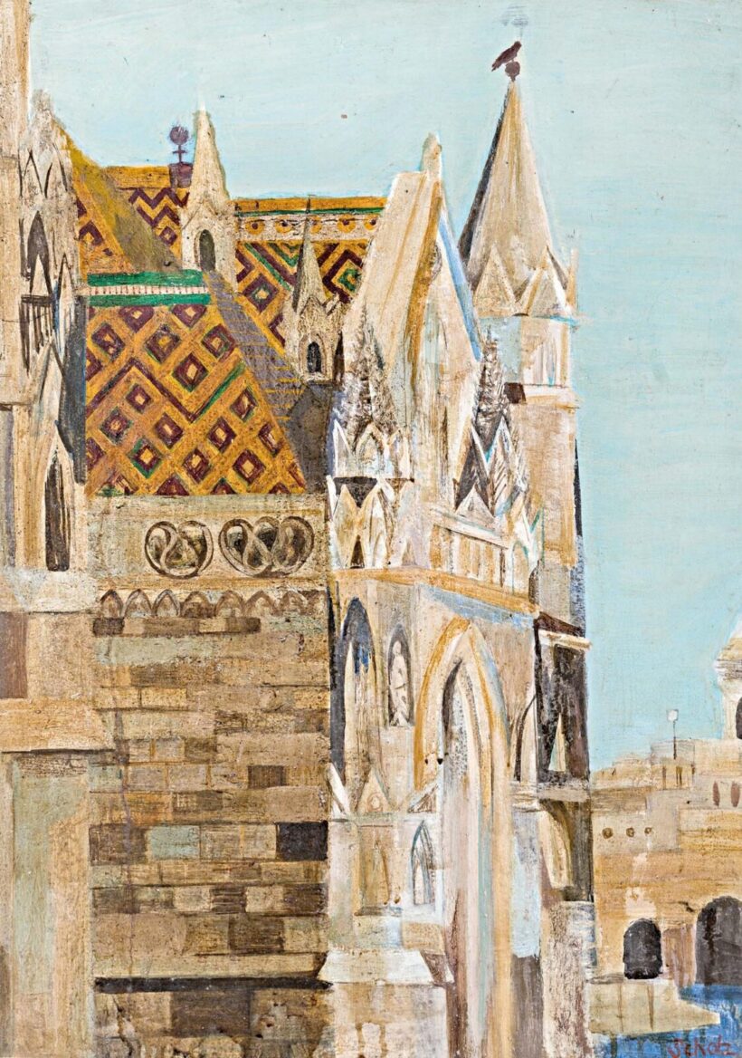 Scholz Erik (1926-1995): A Budavári Mátyás templom