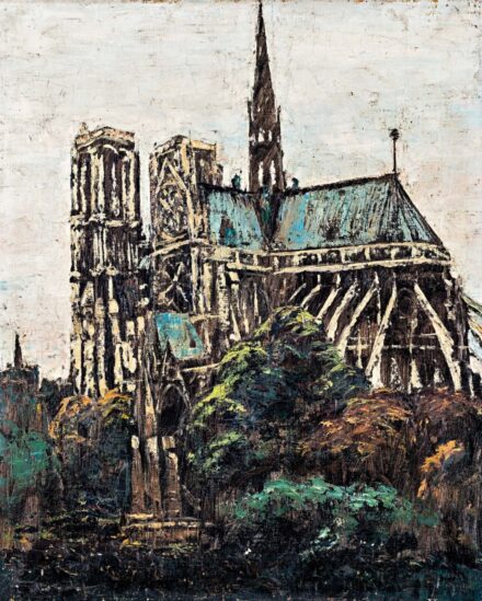 Orbán Dezső (1884-1986): A párizsi Notre Dame