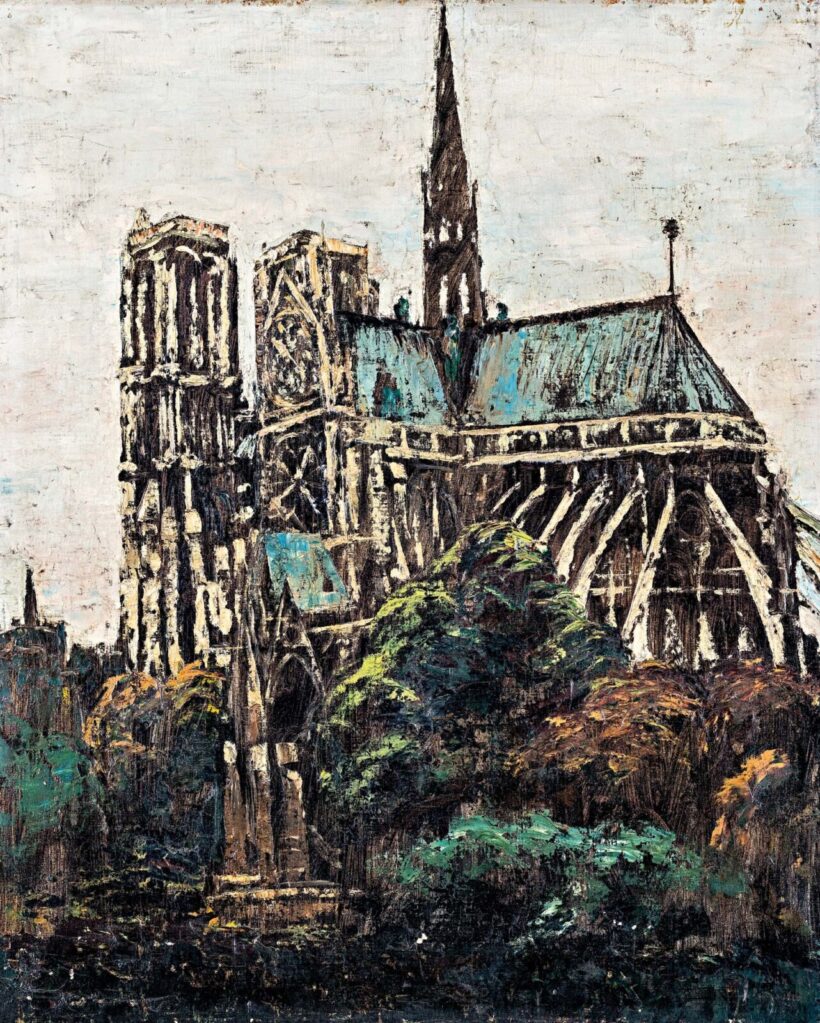 Orbán Dezső (1884-1986): A párizsi Notre Dame