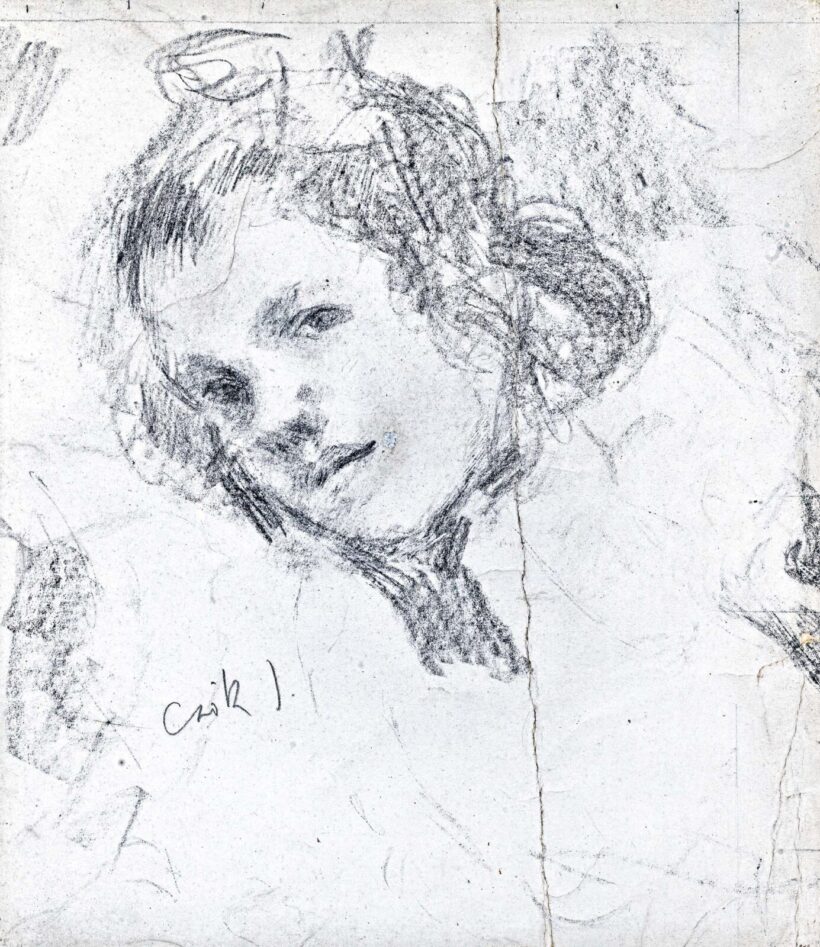 Csók István (1865-1961): Züzü