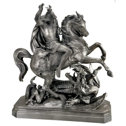 Fernkorn, Anton Ritter von (1813-1878): Szent György és a sárkány, 1850