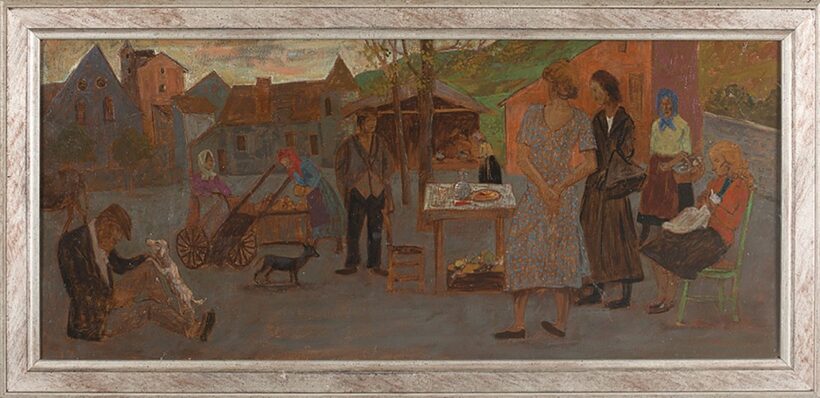 G. Michonze: Falusi élet, 1954, párban - Image 3