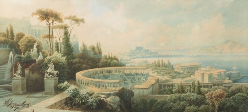 Hauszmann Alajos: Amphitheatrum, 1867