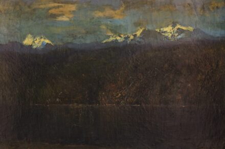 Mednyánszky László: Hegyvidék, 1895 körül