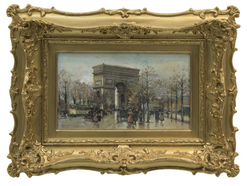 Eugéne Galien-Laloue: A diadalív -L'Arc de Triomphe - Image 2