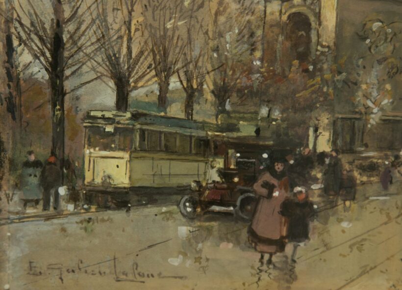 Eugéne Galien-Laloue: A diadalív -L'Arc de Triomphe - Image 3