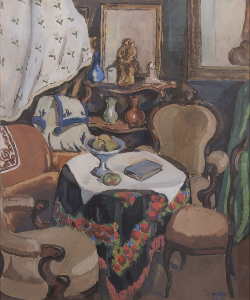 Kádár Béla: Enteriőr