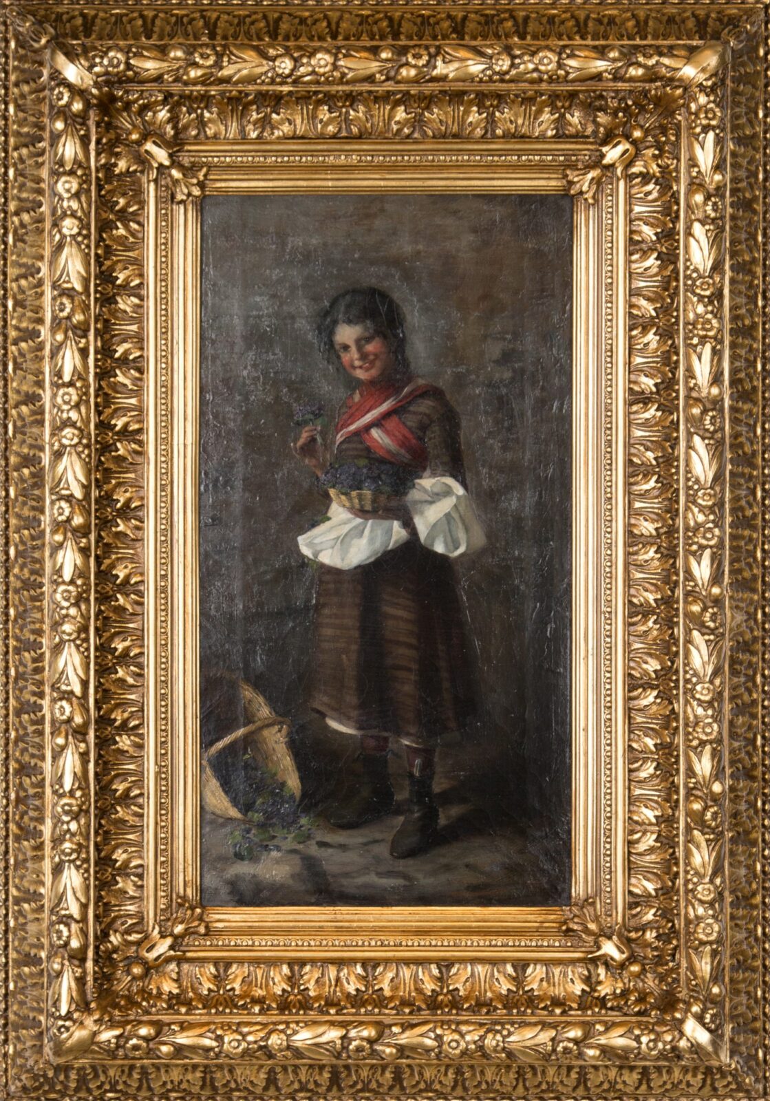 Konek Ida: Ibolyaárus kislány, 1883 - Image 2