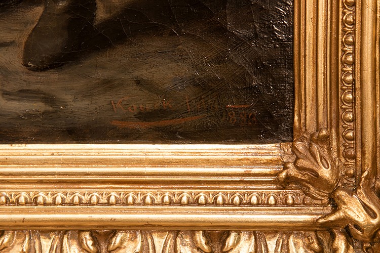 Konek Ida: Ibolyaárus kislány, 1883 - Image 3