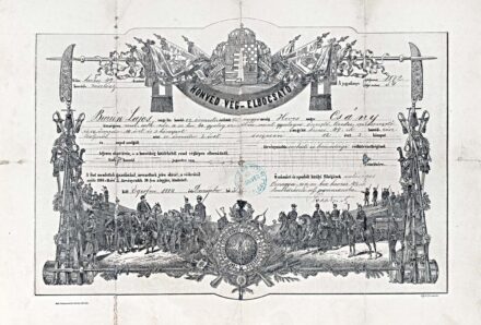 Obsitlevél, 1844