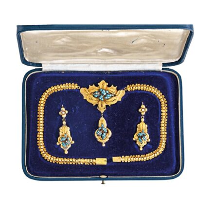 Biedermeier ékszergarnitúra