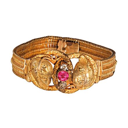 Biedermeier karkötő