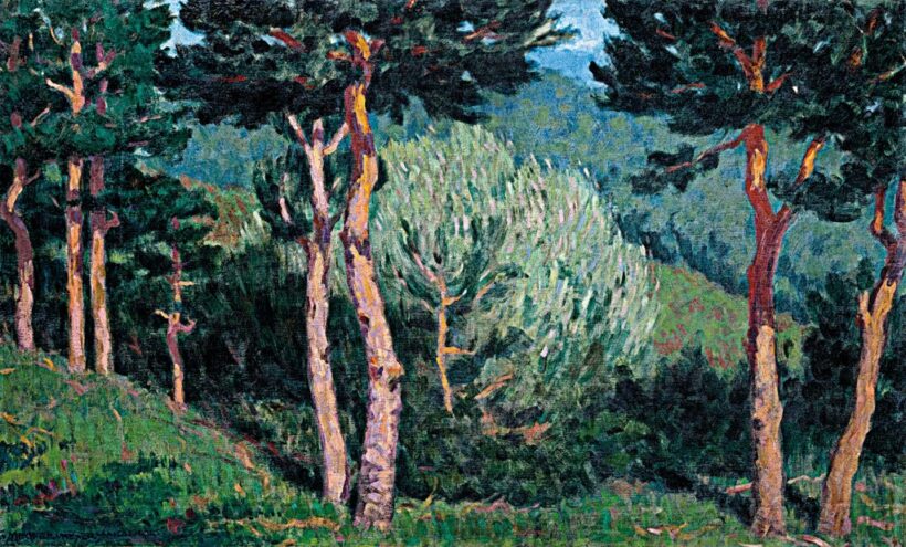 Megyer Meyer Antal (1883-1948): Nyári domboldal, 1916