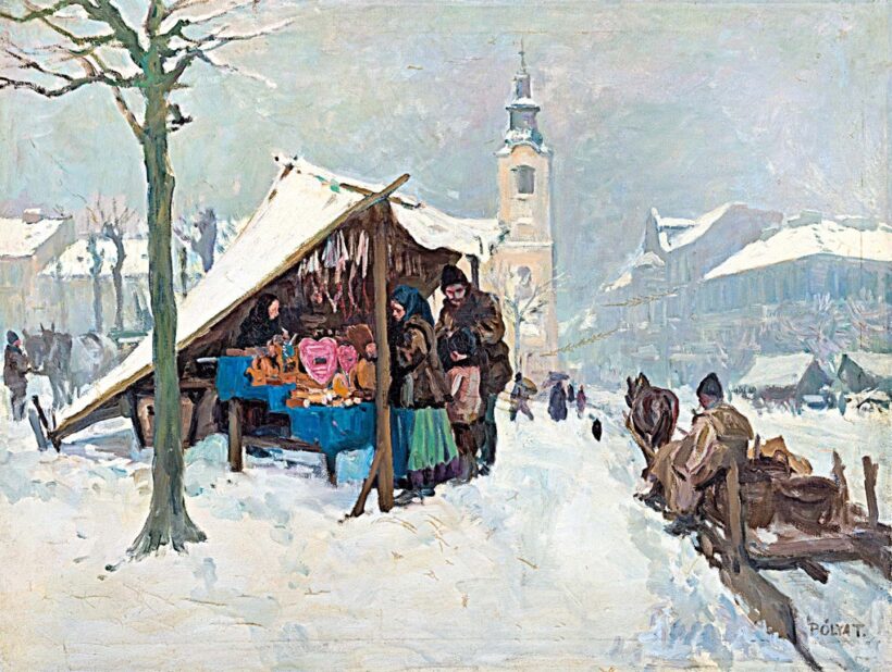 Pólya Tibor (1886-1937): Szolnoki vásár