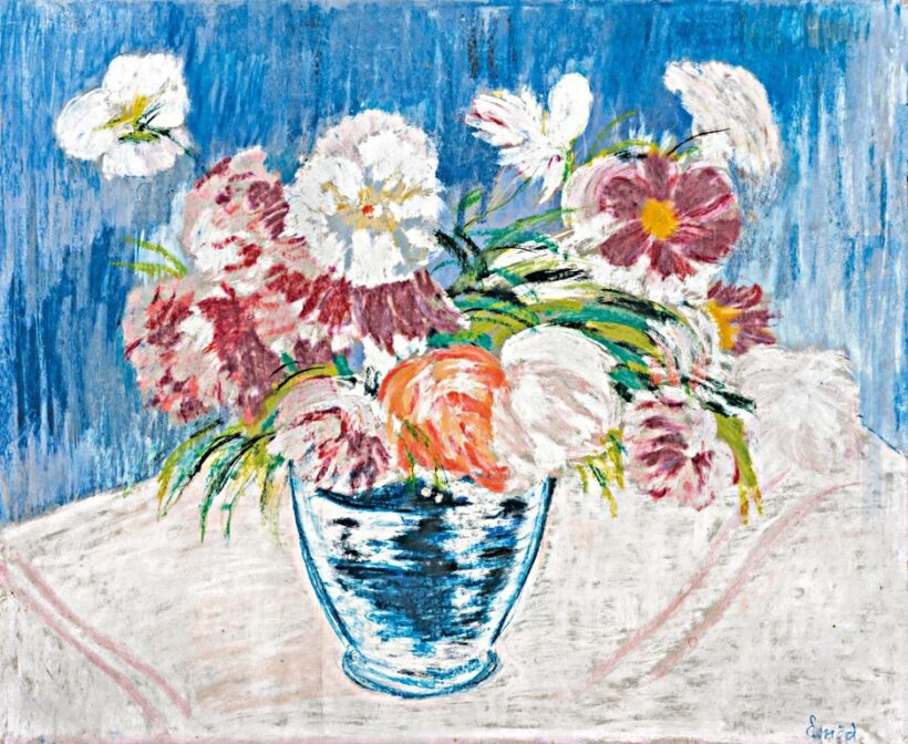 Emőd Aurél (1897-1958): Virágcsendélet