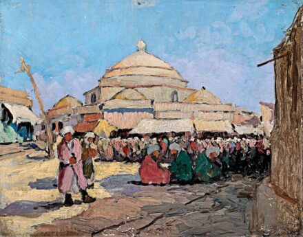Pádly Aladár (1881-1949): Ünnepi jelenet