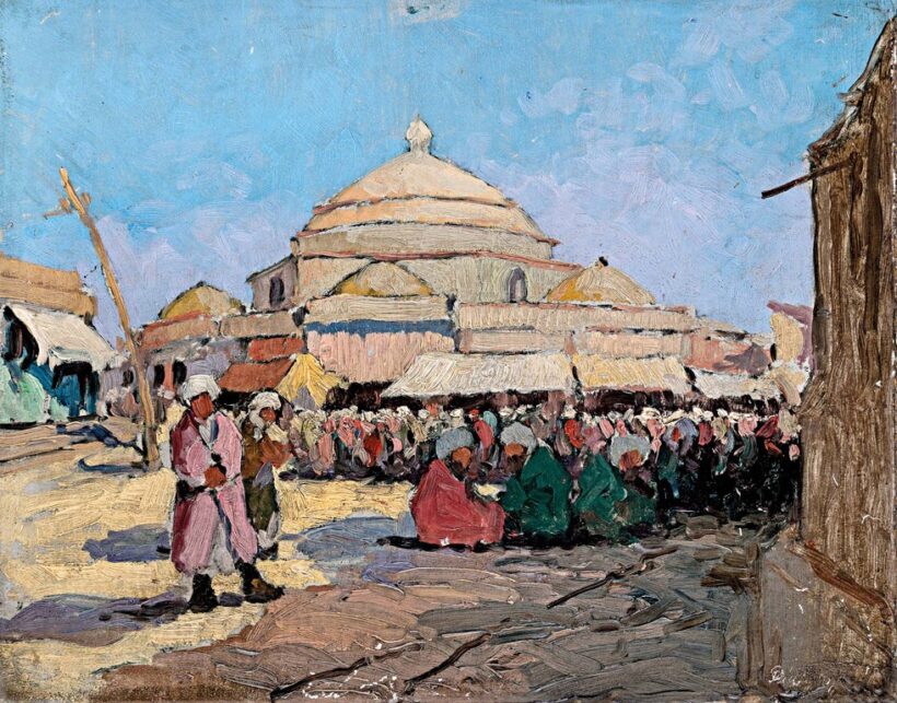 Pádly Aladár (1881-1949): Ünnepi jelenet