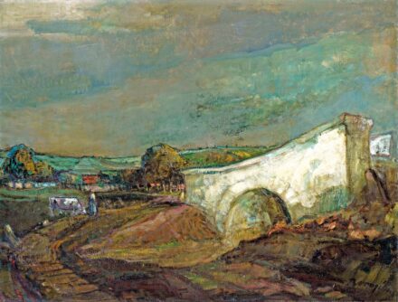 Boross Géza (1908-1971): Út a kőhíd mellett
