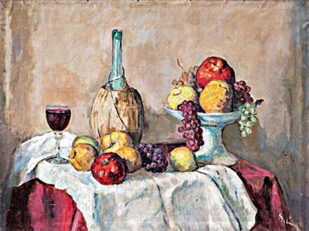 Belányi Viktor (1877-1955): Őszi csendélet