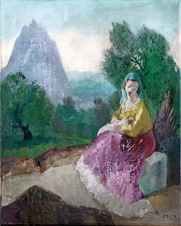 Molnár C. Pál (1894-1984): Madonna