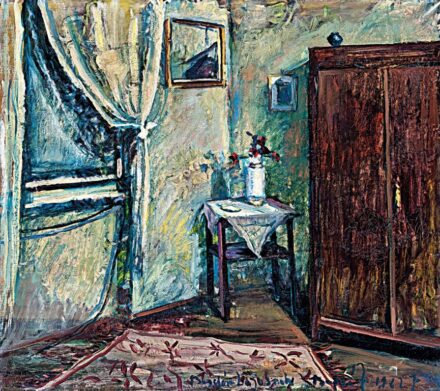 Bozsó János (1922-1998): Enteriőr, 1962