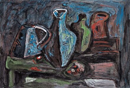 Gadányi Jenő (1896-1960): Asztali csendélet, 1959