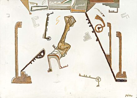 Móder Rezső (1954-): "Reggeli ébredések" II., 1990