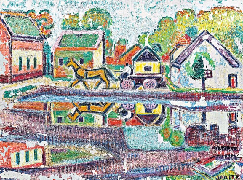 Járitz Józsa (1893-1986): Tükröződés