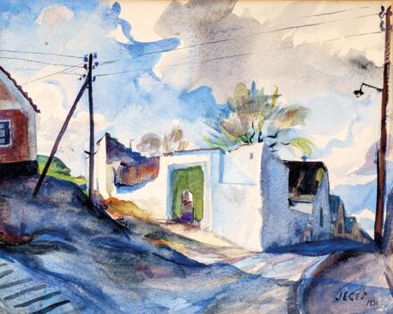 Jeges Ernő (1898-1956): Tabán, 1931