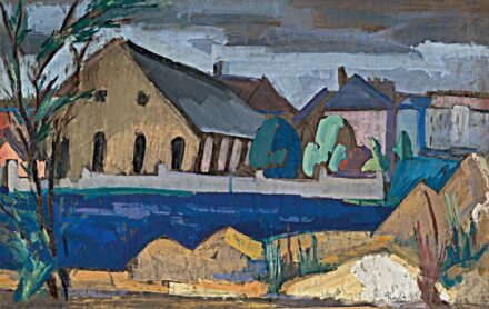 Gráber Margit (1895-1993): Folyóparti város, 1933
