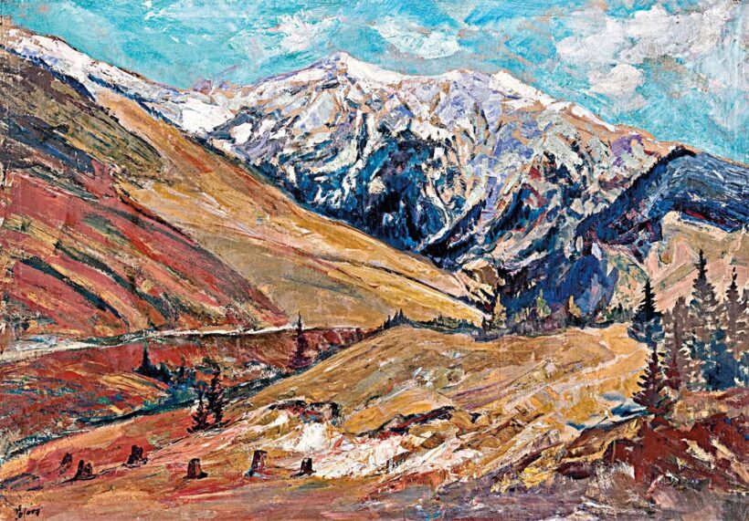 Polóny, Károly (1894-1946): Tátrai táj