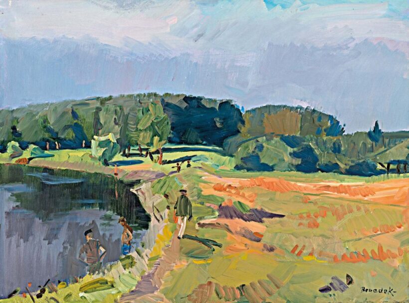 Benedek Jenő, id. (1906-1987): Horgászok