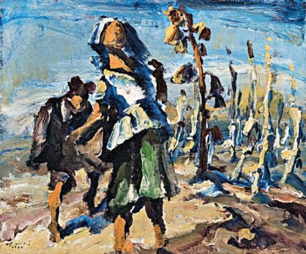 Holló László (1887-1976): Napraforgósban, 1939