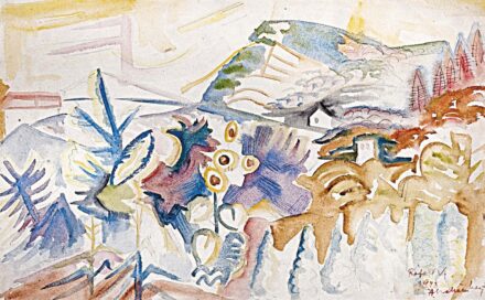 Rafael Győző Viktor (1900-1981): Ábrahámhegy, 1948