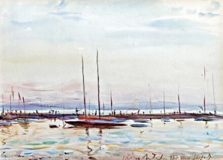 Diósy Antal (1895-1977): Siófok, 1957