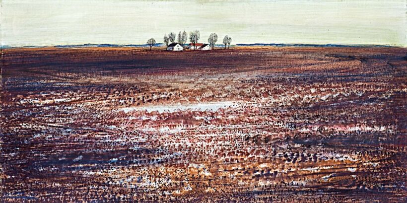 Kurucz D. István (1914-1996): "Távoli tanya, 1979"