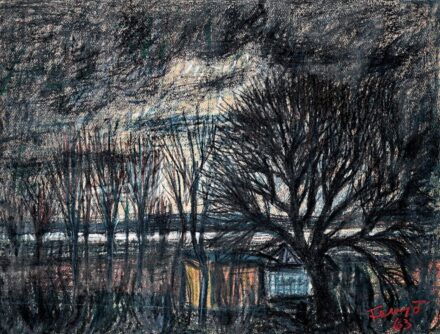 Fenyő Andor Endre (1904-1971): Balatonpart, 1963