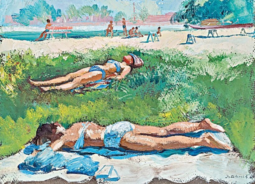 Istókovits Kálmán (1898-1990): Strandon