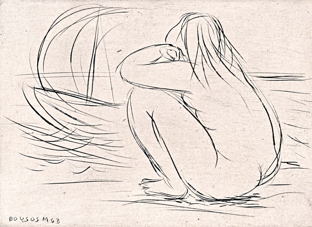 Borsos Miklós (1906-1990): "Repülj hajóm", 1968