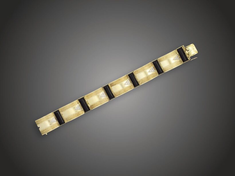 Karkötő art deco