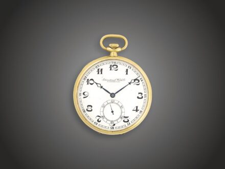Férfi nyitott zsebóra IWC