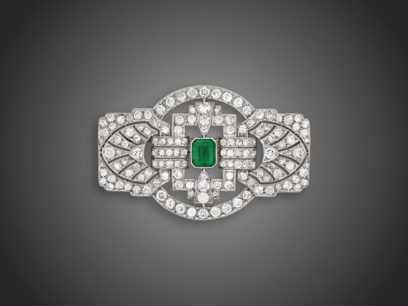 Melltű art deco