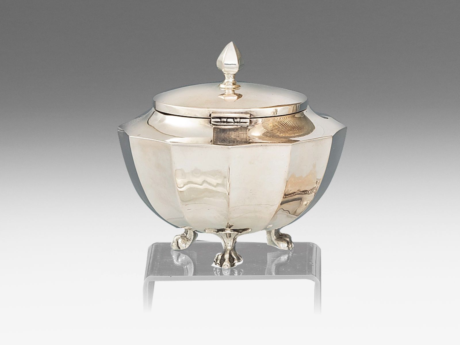 Art deco cukortartó