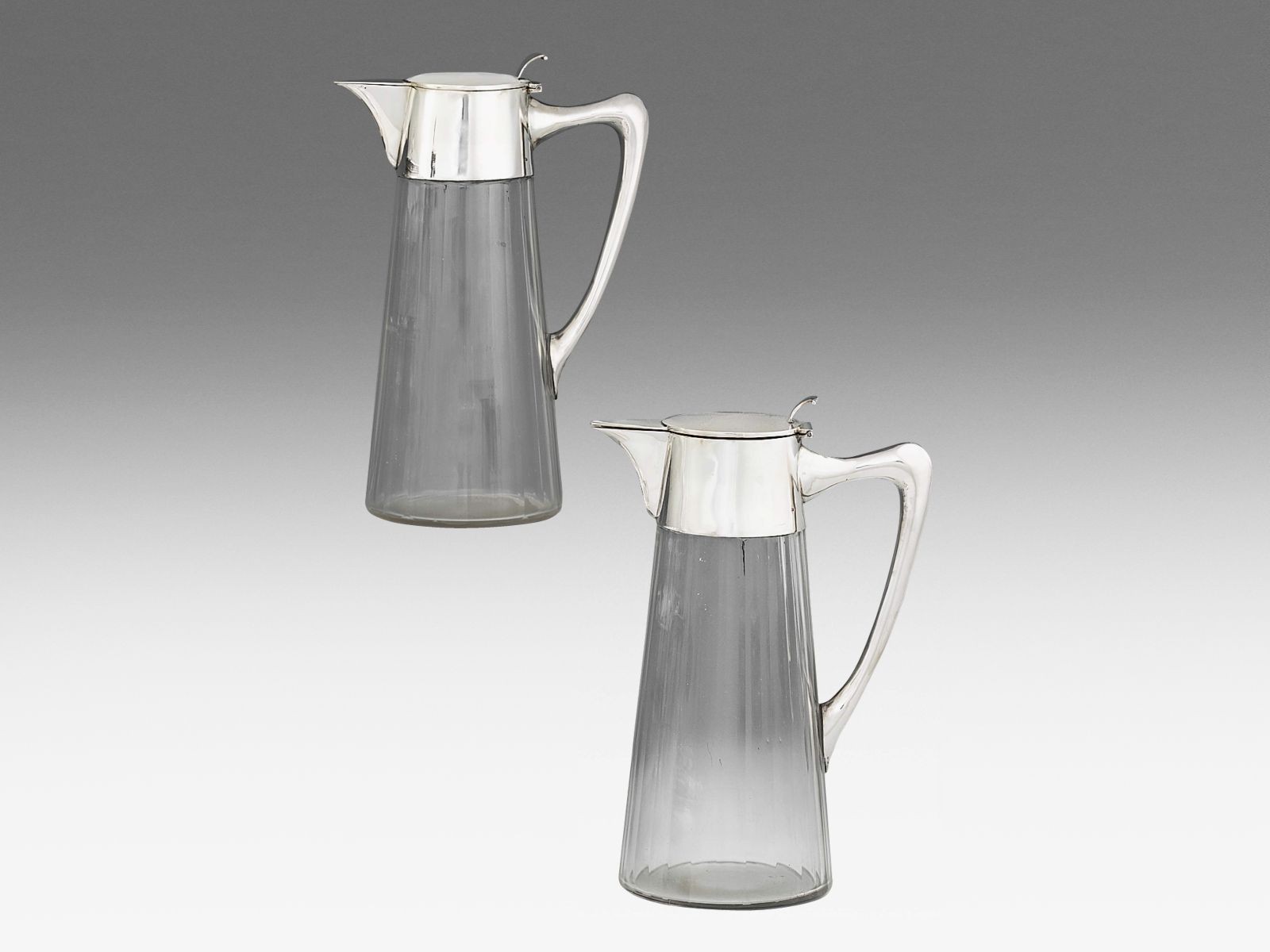 Jugendstil boroskancsó-pár